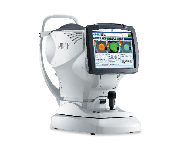 Refractive Power / Corneal Analyzer OPD-Scan lll (Source: https://www.nidek-intl.com/product/ophthaloptom/diagnostic/dia_cornea/opd-scan3.html)